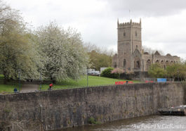 Castle Park vu de Bristol Bridge